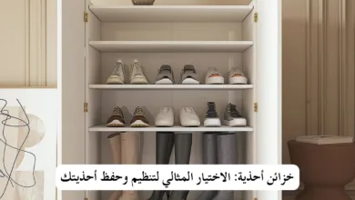 خزائن الأحذية