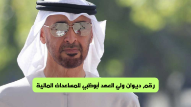 ديوان ولي العهد أبوظبي للمساعدات المالية