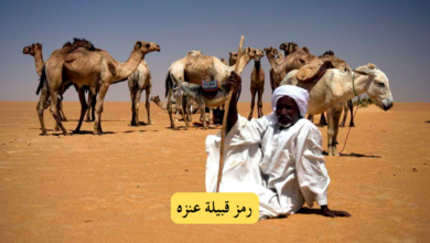 رمز قبيلة عنزه