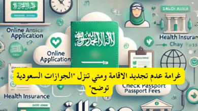 غرامة عدم تجديد الاقامة