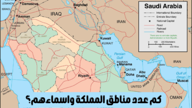 مناطق المملكة