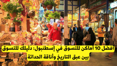 أفضل 10 أماكن للتسوق في إسطنبول
