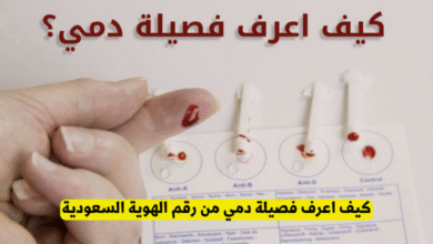 كيف اعرف فصيلة دمي