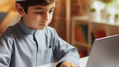 دروس القرآن الكريم للأطفال عبر الإنترنت
