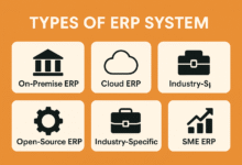 أنواع نظام ERP