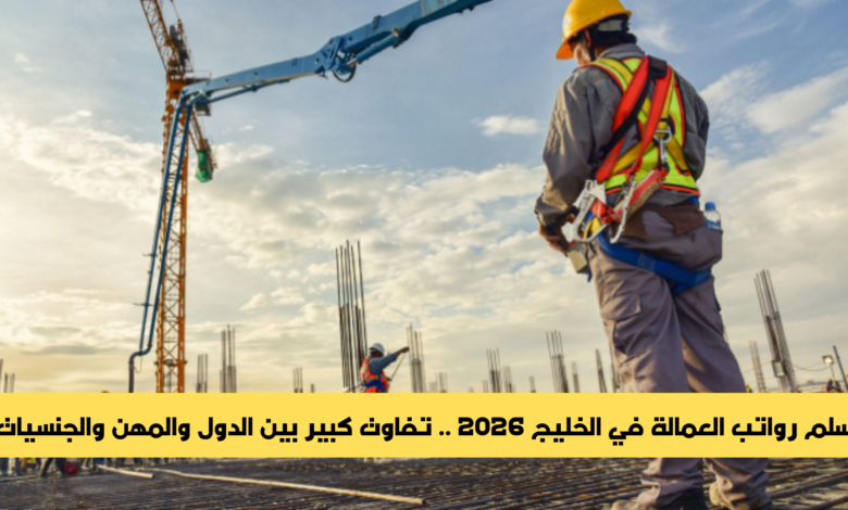 رواتب العمالة في الخليج