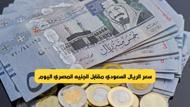 سعر الريال السعودي مقابل الجنيه المصري اليوم