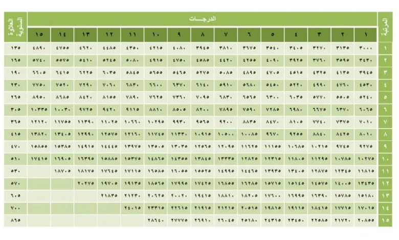 سلم رواتب وزارة الصحة